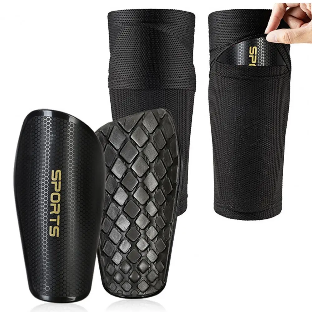 

Breathable Soccer Leg Guards Football Shin Pads Premium Youth Soccer Shin Guards Impact Resistant Eva Cushion Shin for Safety