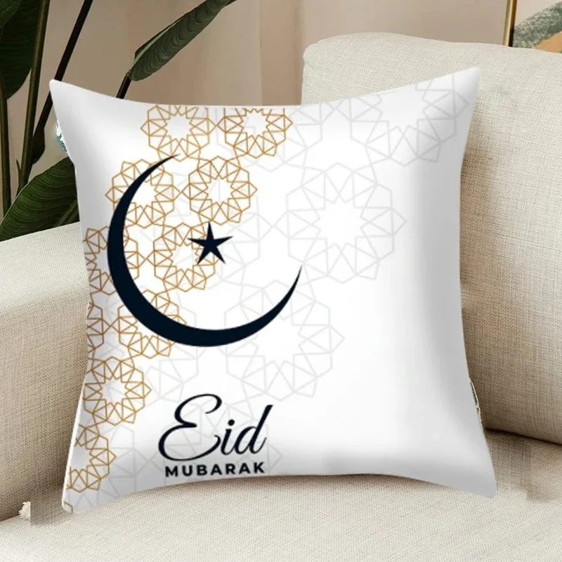 Eid ul fitr ramadan islamic decoration eid mubarak home decoration cushion cover ramadan decoration pillowcase 4