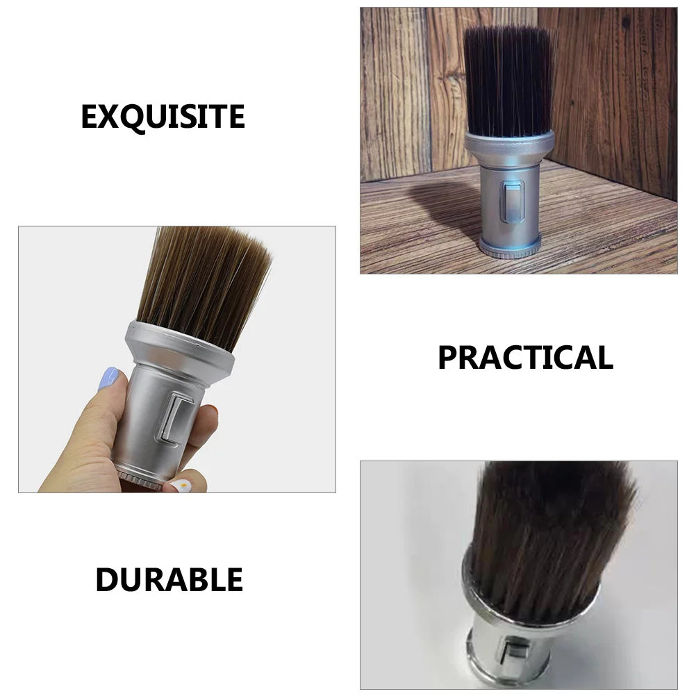 Body Powder Brush Barber Broken Hair Remove Hairdressing Neck Duster Male Shaving Cleaning Styling Salon 6