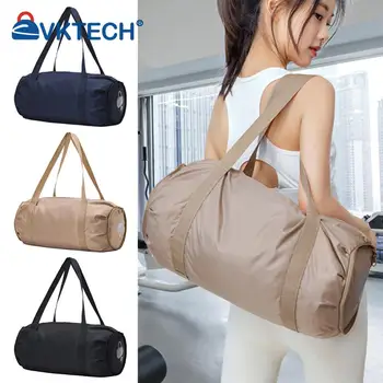 25L Gym Workout Bag Oxford Duffel Bag Waterproof Overnight Tote with Compartment and Wet Pocket Foldable for Camping Travel Gear 1