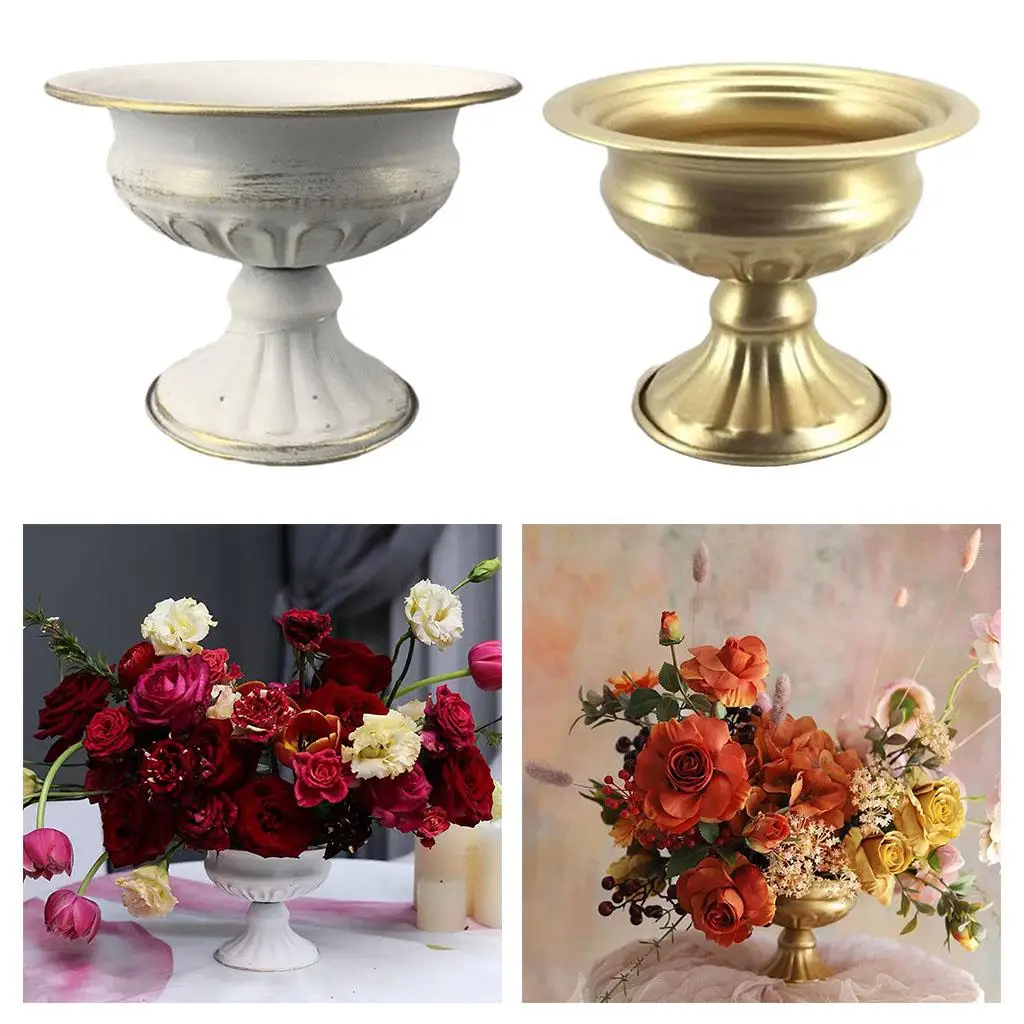 Vasi Per Fiori Vaso Di Metallo Contenitore Composizioni Floreali Da in