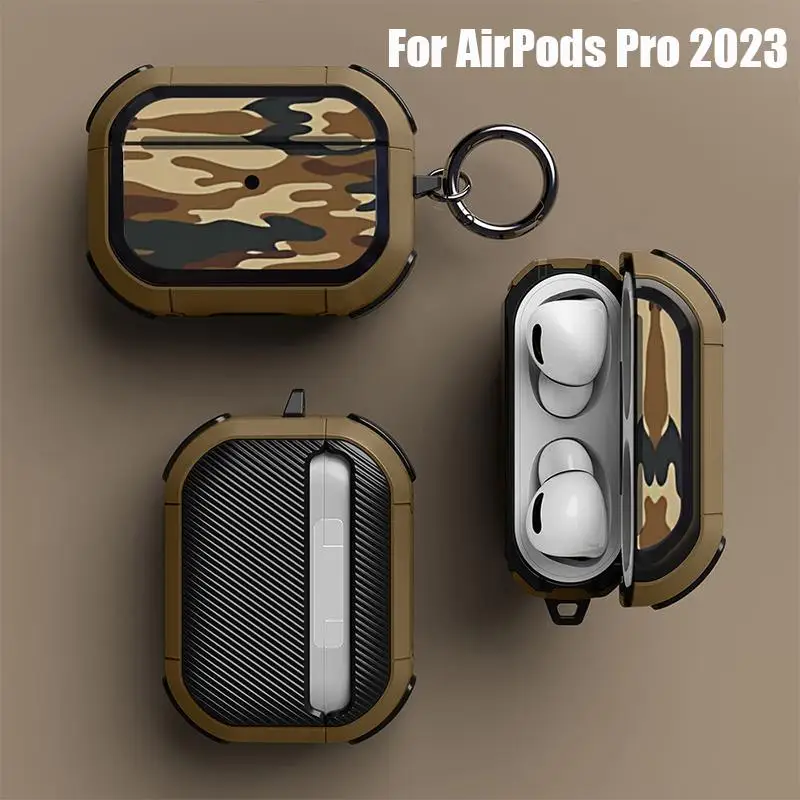 Custodia In Silicone Per Armatura Mimetica Per Airpods Pro 2023 Custodia Per Airpods Pro 2 2A Custodia Per Airpods Pro 3 2 1 Generazione Fundas
