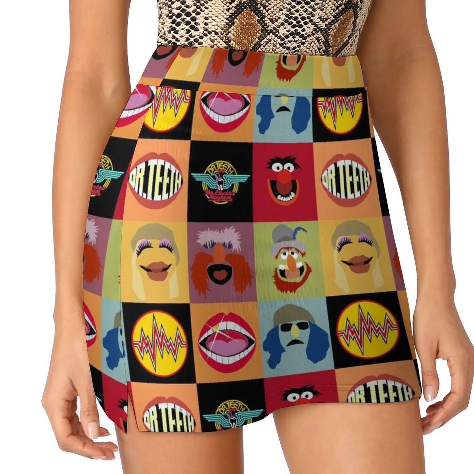 

Dr. Teeth and the Electric Mayhem Light Proof Trouser Skirt extreme mini dress women's summer clothing 2023 new in dresses