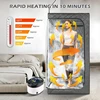 Sauna Box Portable Sauna for Home Full Size Steam Sauna with 4L 2000W Steamer and Remote Control Personal Steam Room for Spa 3