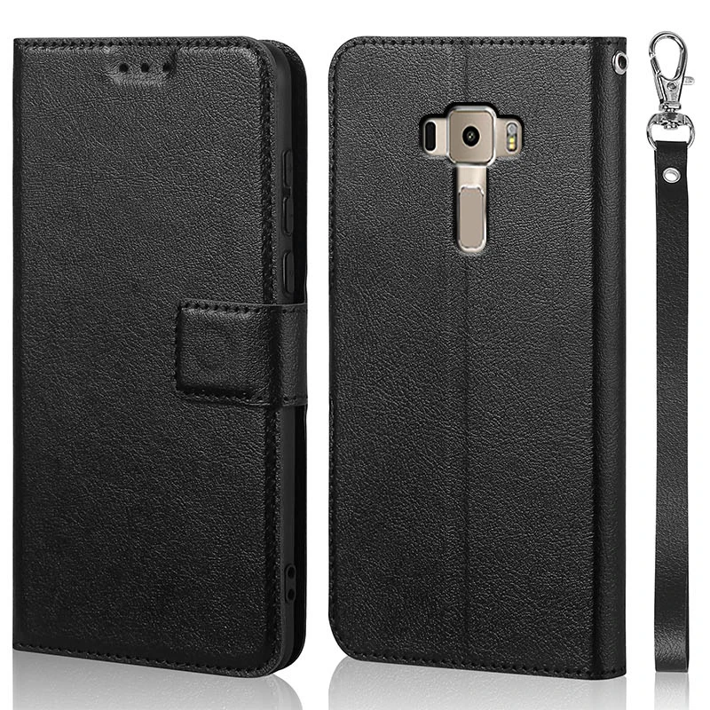 

Case for Asus Zenfone 3 ZE520KL Z017D case Flip PU Leather Phone Card Holder Stand Case Telefon Protector Wallet Coque Bag