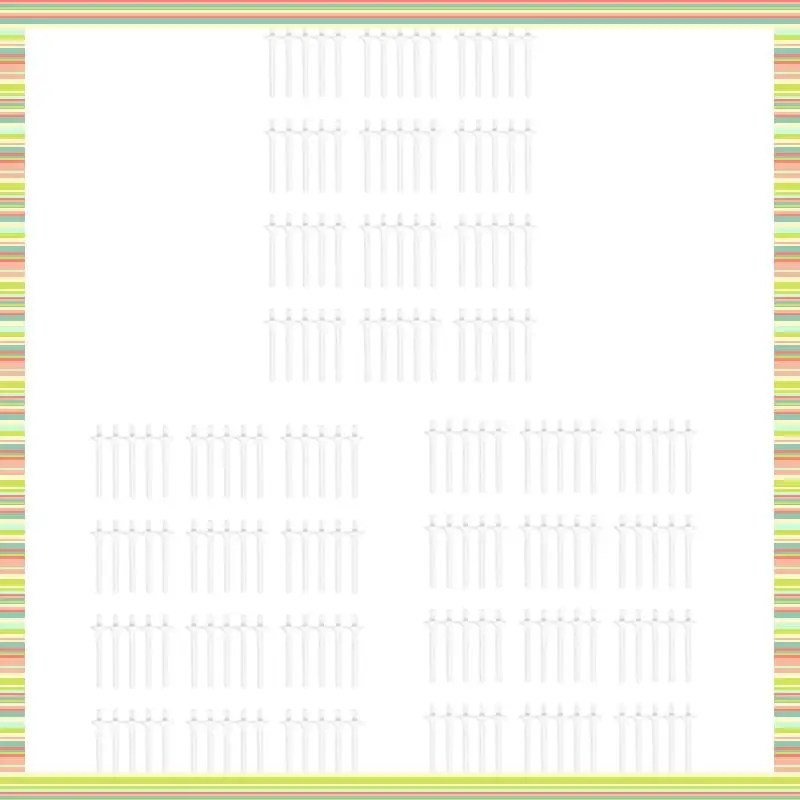 A97P 180Pcs Nose Wax Stick Applicator Spatulas Plastic Nose Waxing Strips Clean Eyebrows Hair Removal