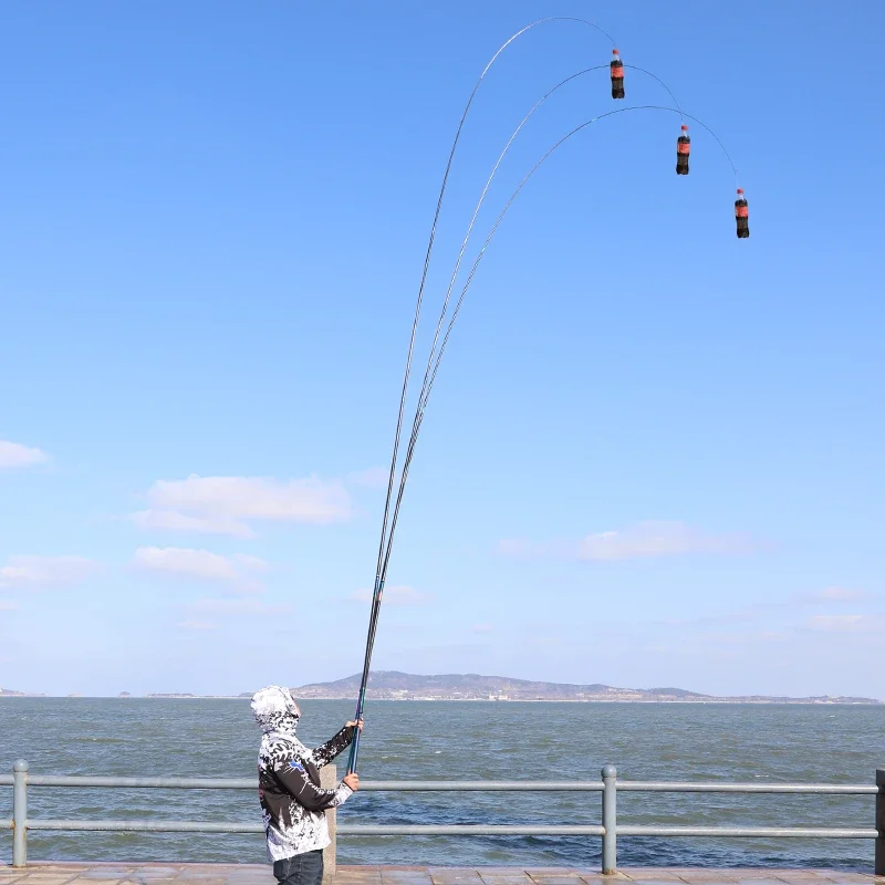 FISHINGFANS Ultraleichte, ultraharte Kohlefaser-Angelrute, hochwertige Karpfen-Süßwasser-Angelrute – Detail 8