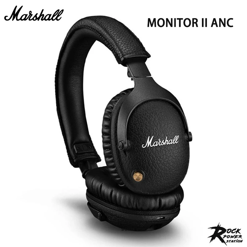 Bluetooth-наушники Marshall MONITOR II ANC складные с активным шумоподавлением и поддержкой