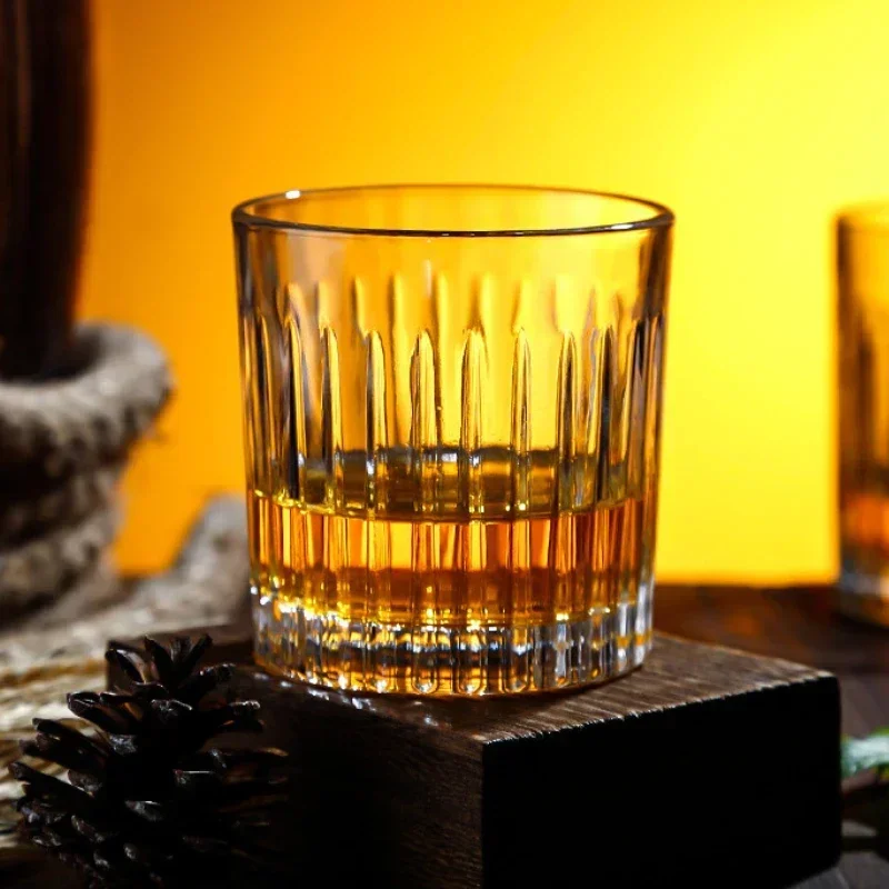 300ml/340ml Whiskey Cup Foreign Wine Glass Crystal Glass Cup for Bar Home Wine Ware Cups European Style Coffee Cups