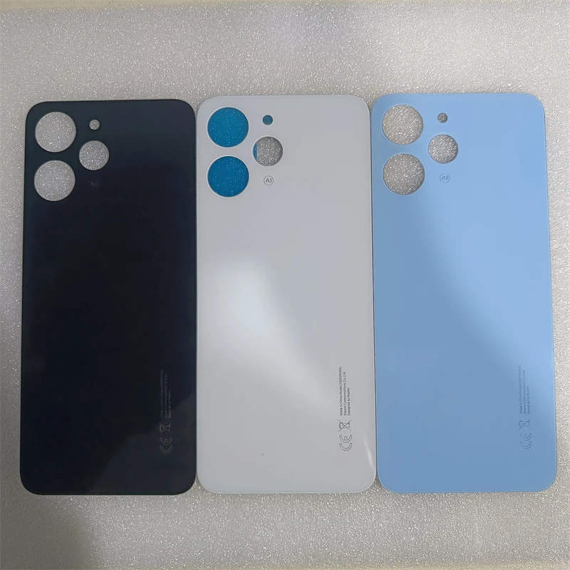 

Стеклянная Крышка батарейного отсека 6,79 дюйма для Xiaomi Redmi 12 4G 23053RN02A, задняя панель, корпус, ремонт, замена деталей