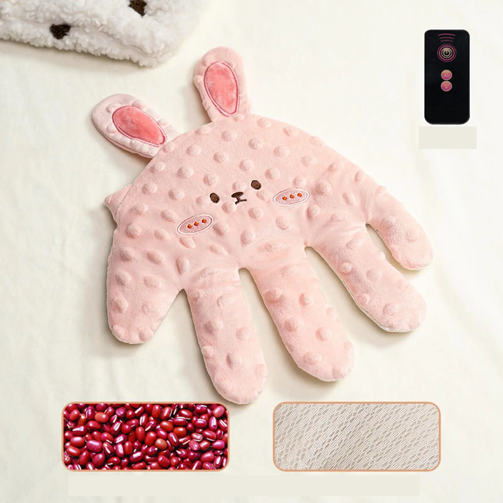 Baby Sleeping Palm Simulation Mother Palm Baby Sleep Automatic Beater for Infants Baby 1 2 3 Years Soft Soothing Hand Pillow 5