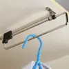 Adjustable Iron Telescopic Heavy Duty Extending Hanging Clothes Hanger Clothes Rod Closet Rod Cabinet Organizer 3