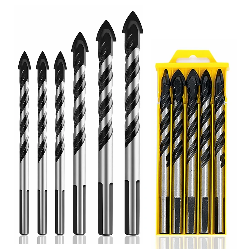 312mm Multifunctional Glass Metal Tile Drill Bit Triangle Diamond