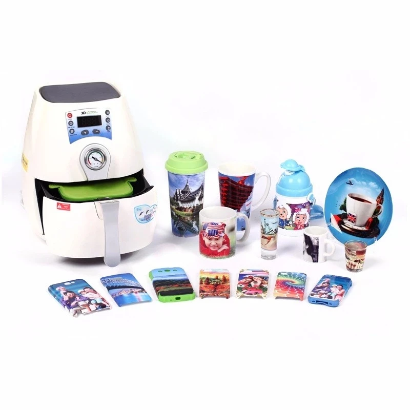 

3d sublimation vacuum heat transfer press machine mobile phone case covers printing machine