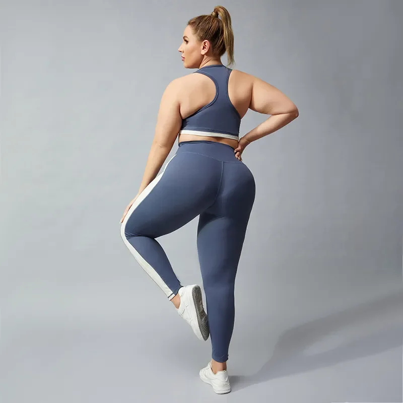 Gibobby Ropa Deportiva Mujer Trajes de entrenamiento para mujeres Conjuntos  de mallas de yoga de cintura alta con sujetador deportivo sin costuras de