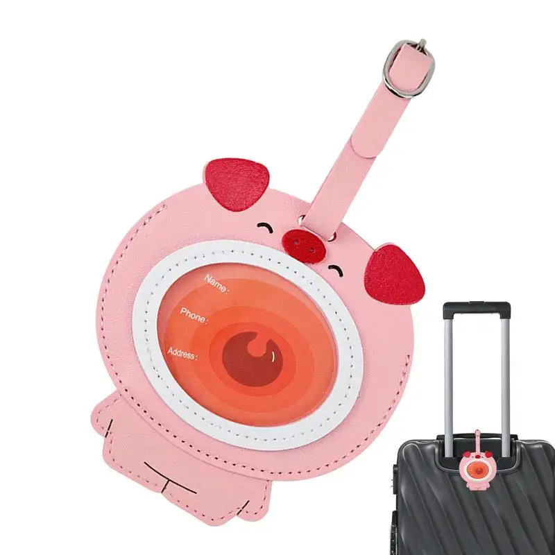 Travel Luggage Tags Cartoon Baggage Tag Luggage Identifiers Beautiful Backpack Decorations Travel Accessories For Women Men