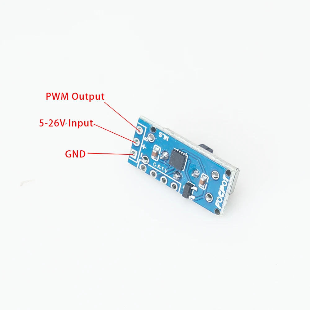 Digitaler HV-Servotester vom Schiebetyp, PWM-Checker, Treiber, 5-26V Eingang, bürstenloser Motor, ESC-Controller, DIY Jetfan Geschwindigkeitsregler, Schalter – Detail 5