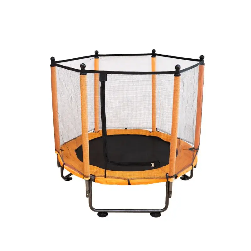 Portátil Cama elástica Infantil 120 cm Trampolín Plegable para niños para niños pequeños con Red de Seguridad y Espuma anticolisión para Saltar y Entrenar Actividades al Aire Libre en Interiores para 4-15 años