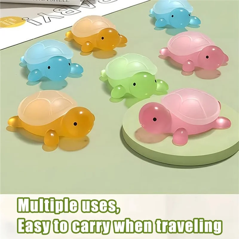 Little Turtle Handmade Essential Oil Soap 4 Pieces Ofcute Little Turtle Moisturizing Soap Children's Cleansing Bath