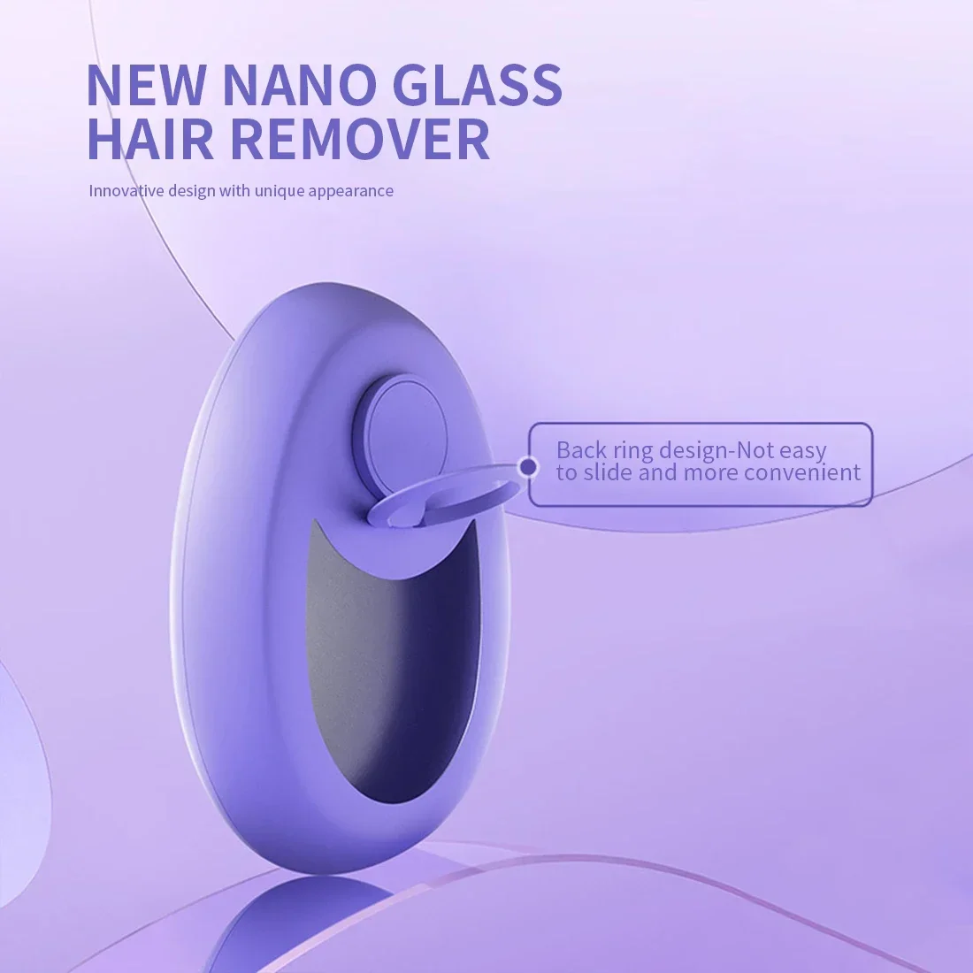 Crystal Epilator Painless Epilator Crystal Hair Removal Reusable Magic Hair Removal Tool Magic Eraser for Back Arms Leg