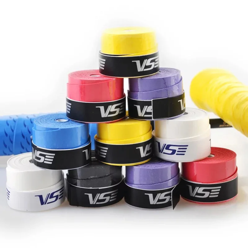 60pcs Tennis Racket Sticky Overgrip Badminton Racquet Wraps Sweat Absorbent Non-slip Wear-Resistant