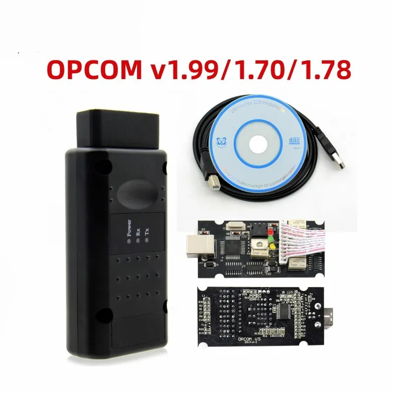 Opcom OP COM 1.99/1.70/1.78 PIC18F458 FTDI Can be Flash update OBD2 Car CAN BUS Diagnostic Tool