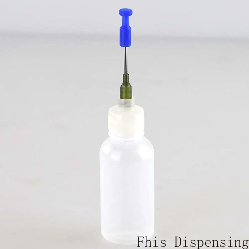 Applicator Bottle and Luer Needle Tip Cap Oil Glue Ink Henna