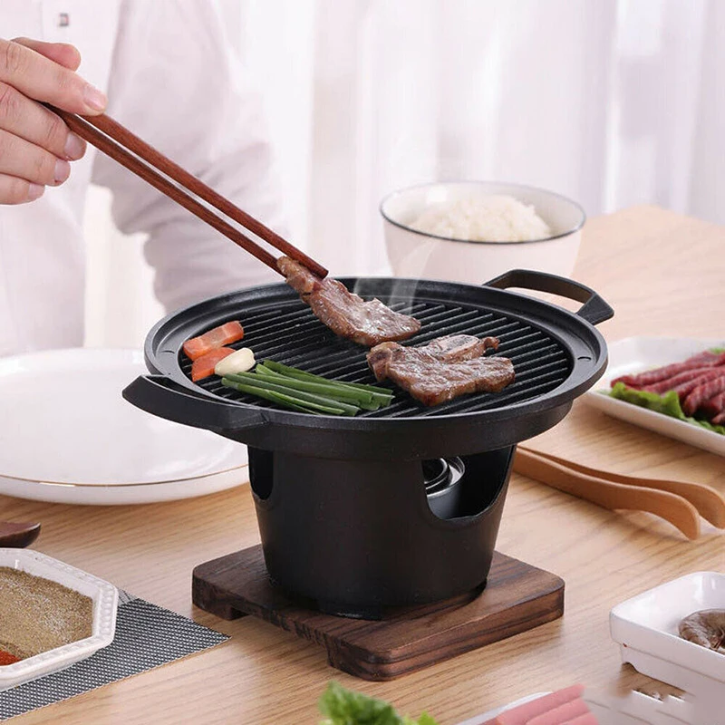 行列のできるレビュー商品、集めました。高評価アイテム 家庭用ミニ無煙バーベキューグリル、日本のアルコールストーブ バーベキュー・調理用品