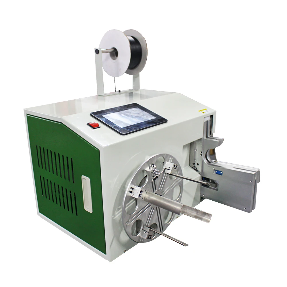 

Touch Screen Cable Winding and Binding Machine Semi-automatic Small Display Wire Processing Machine Optional 220V 110V