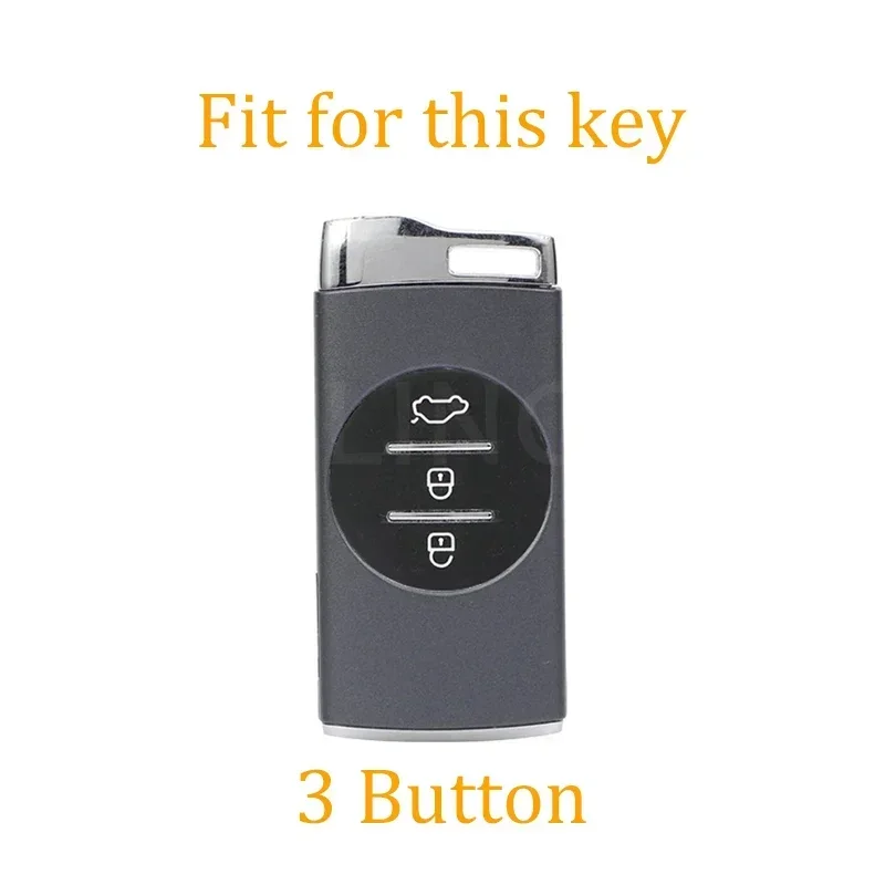 Elegant TPU Car Key Fob Holder Protector - Fashionable Auto Shell Cover Accessory