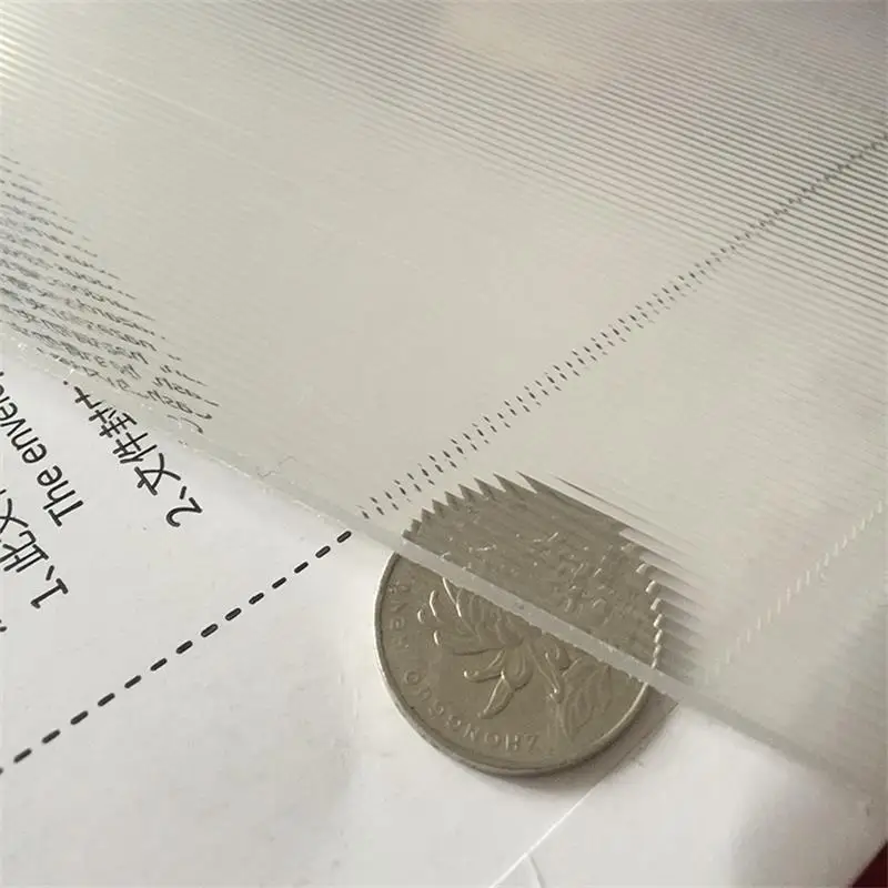 Lamination film 20x30cm size 40Lpi 2mm thickness lenticular sheets