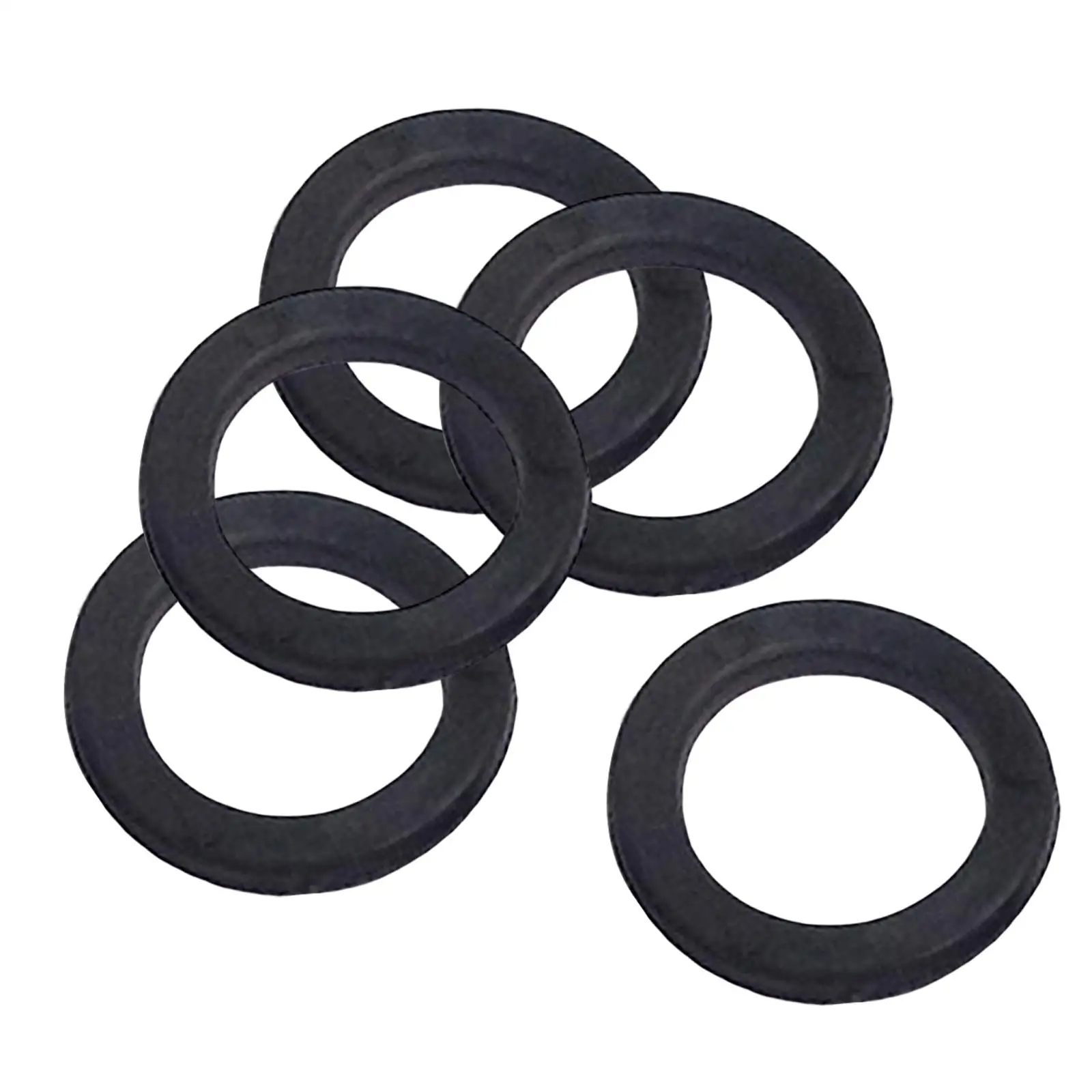 Rubber Washers Exercise Fitness 5 Pack Gym for Clamp Collars Barbell Collars