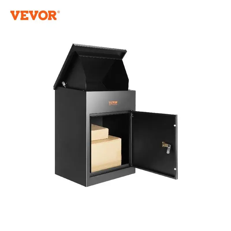 VEVOR Home Outside Mailboxes Wall Mounted Mailboxes Anti-Theft Package Delivery Boxes With Coded Lock IPX3 Waterproof Mailboxes