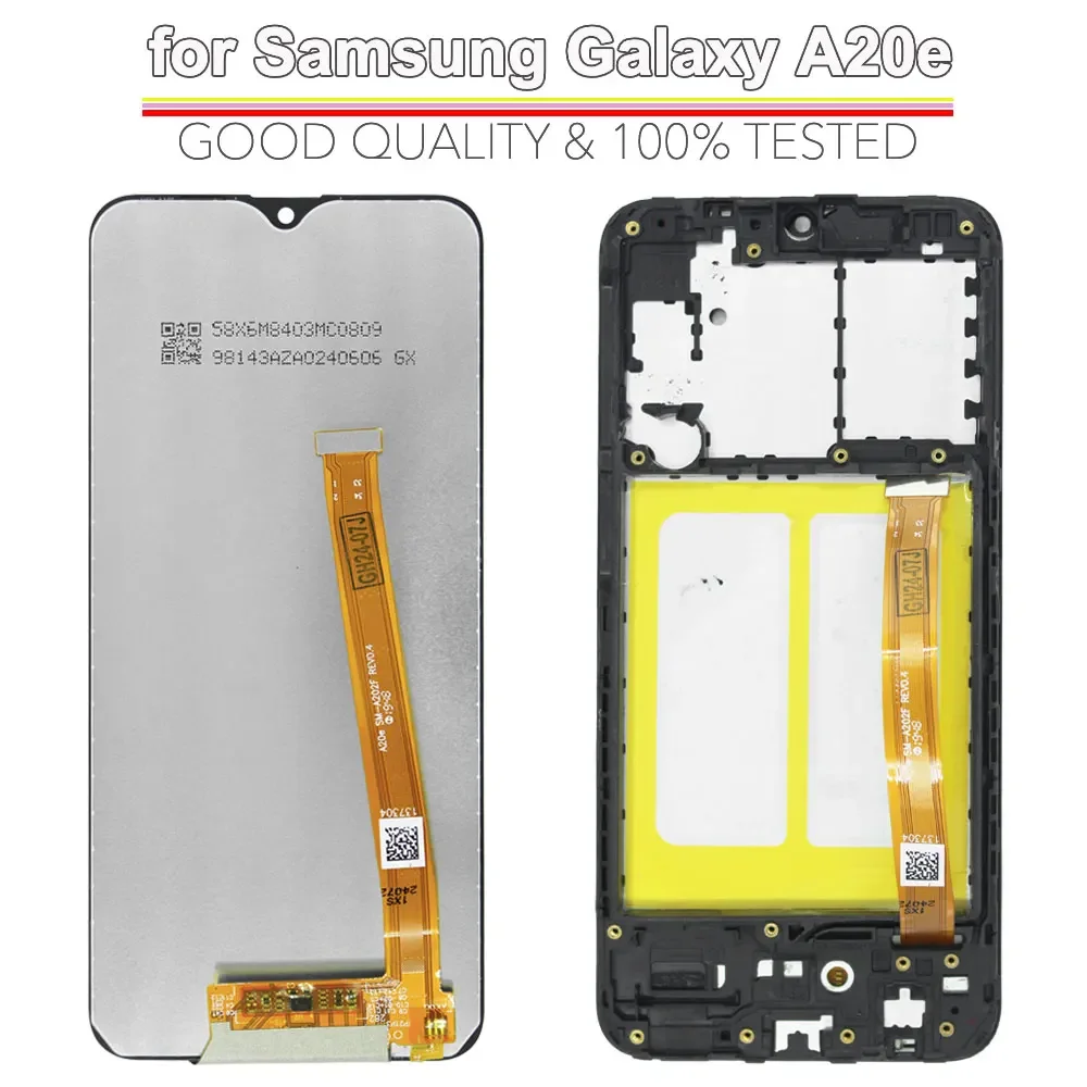 LCD Display Touch Screen Digitizer Assembly with Frame