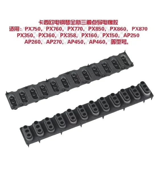 Key Contact Rubber Conductive Silicon Strip for Casio PX150 PX760 PX850 AP260
