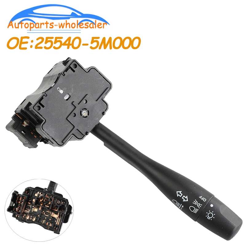 New Turn Signal Headlight Switch 25540-5M000 255405M000 25540-5M001 For Nissan Sentra Frontier Xterra Car Accessories