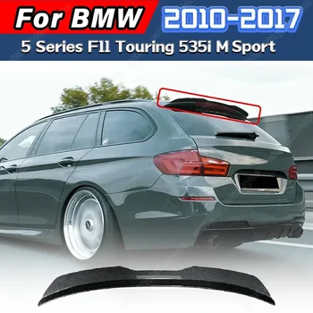 Auto Tronco Spoiler Per BMW Serie 5 F11 Touring 535i M Sport 2010 2011 2012 2013 2014 2015 2016 2017 Tetto Posteriore Lip Splitter Kit
