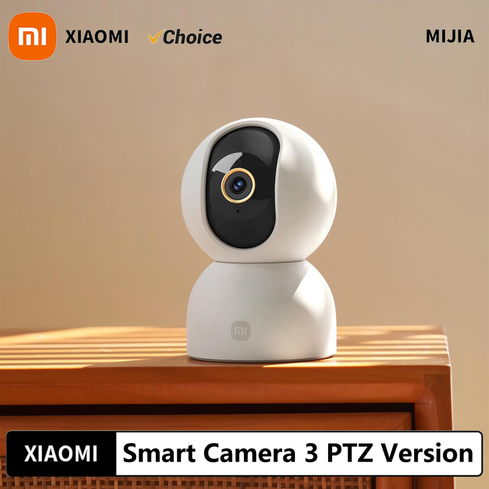 Xiaomi Smart Camera 3 PTZ Version Smart Home 3K Ultra-Low Light Full Color 5mp 360Â° Panoramic Wifi Move Tracking Conversation
