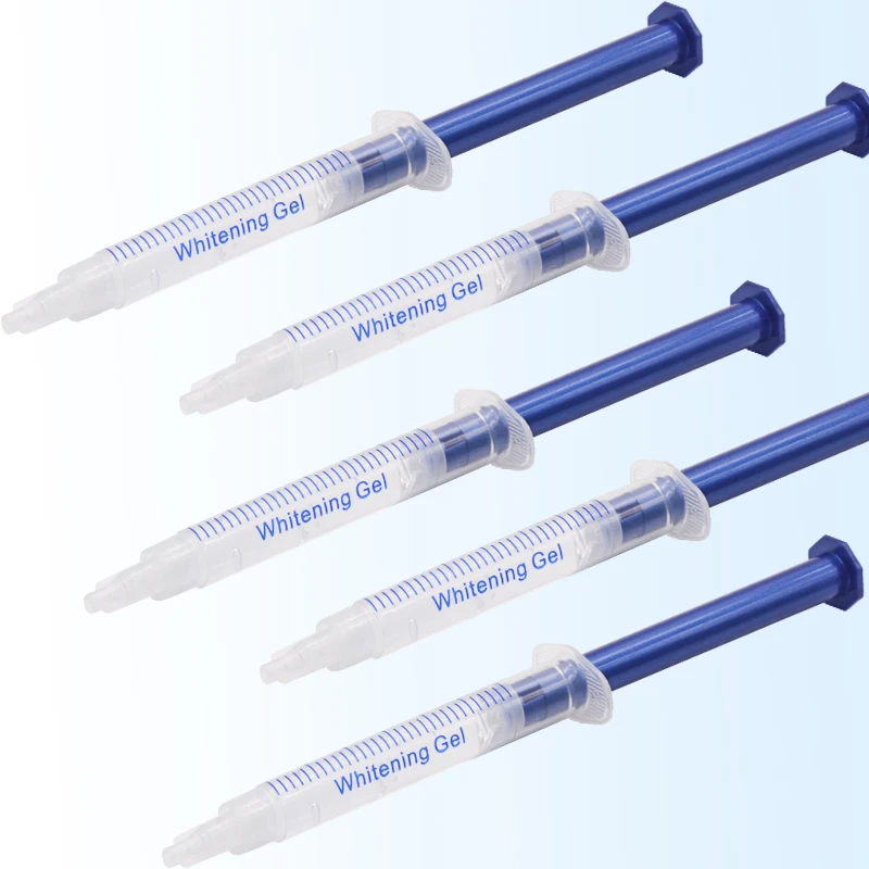 5 pcs 3ml Teeth Whitening gel light Dental Equipment 44% Peroxide Bleaching clareador dental gel pens