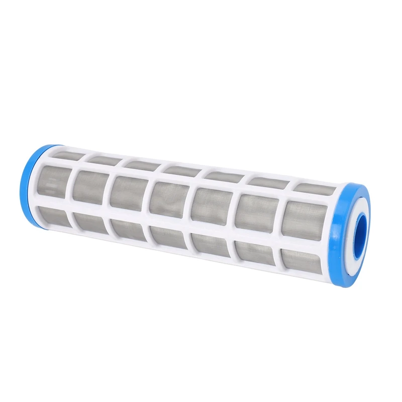

New 6Pcs 10 Inch Stainless Steel Wire Mesh Filter Cartridge Water Purifier Pre Filter For Scale Prevention