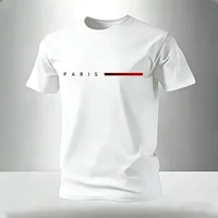 Nouvel Arrivage 2026 – Ensemble Sport Décontracté Homme : T-shirt et Pantalon de Survêtement Printemps-Été à Manches Courtes – Tenue Quotidienne Tendance pour Homme 4