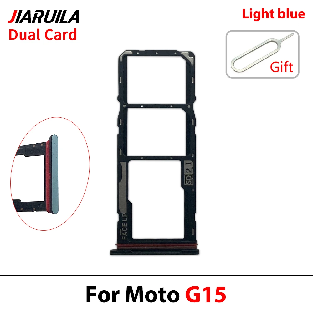 Dual Sim Card Slot Tray Holder and Reader Socket Parts