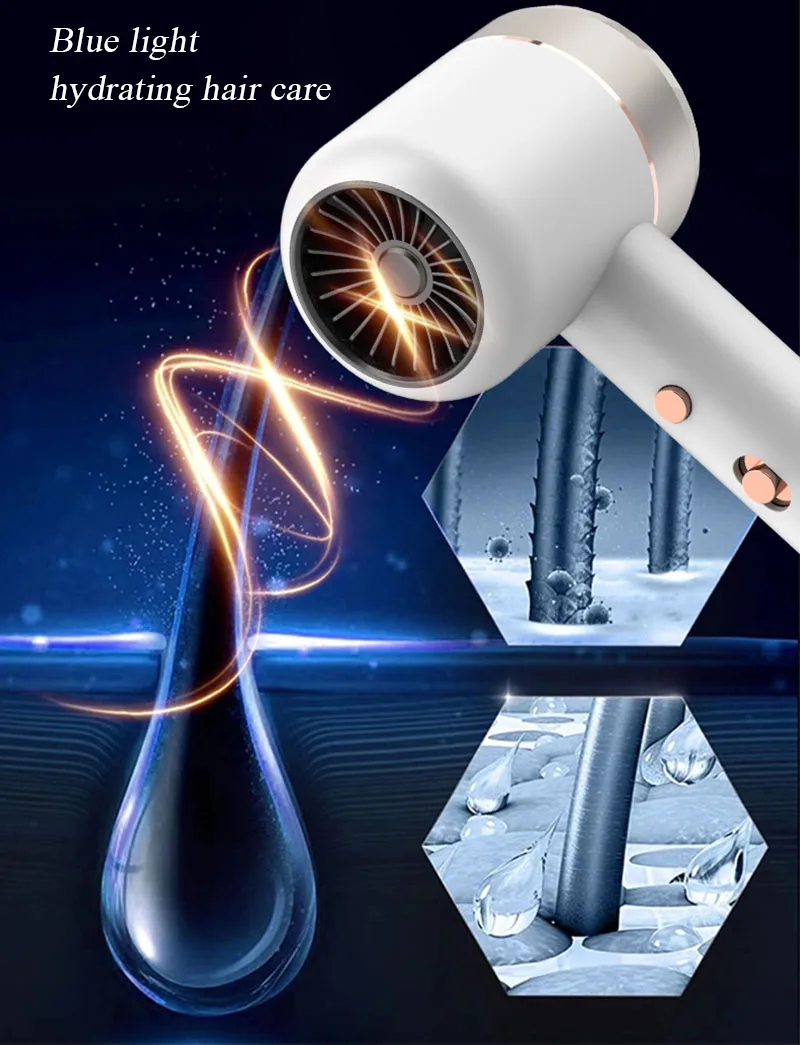Intelligenter Haartrockner Mit Konstanter Temperatur Und Ionen_voghion.com