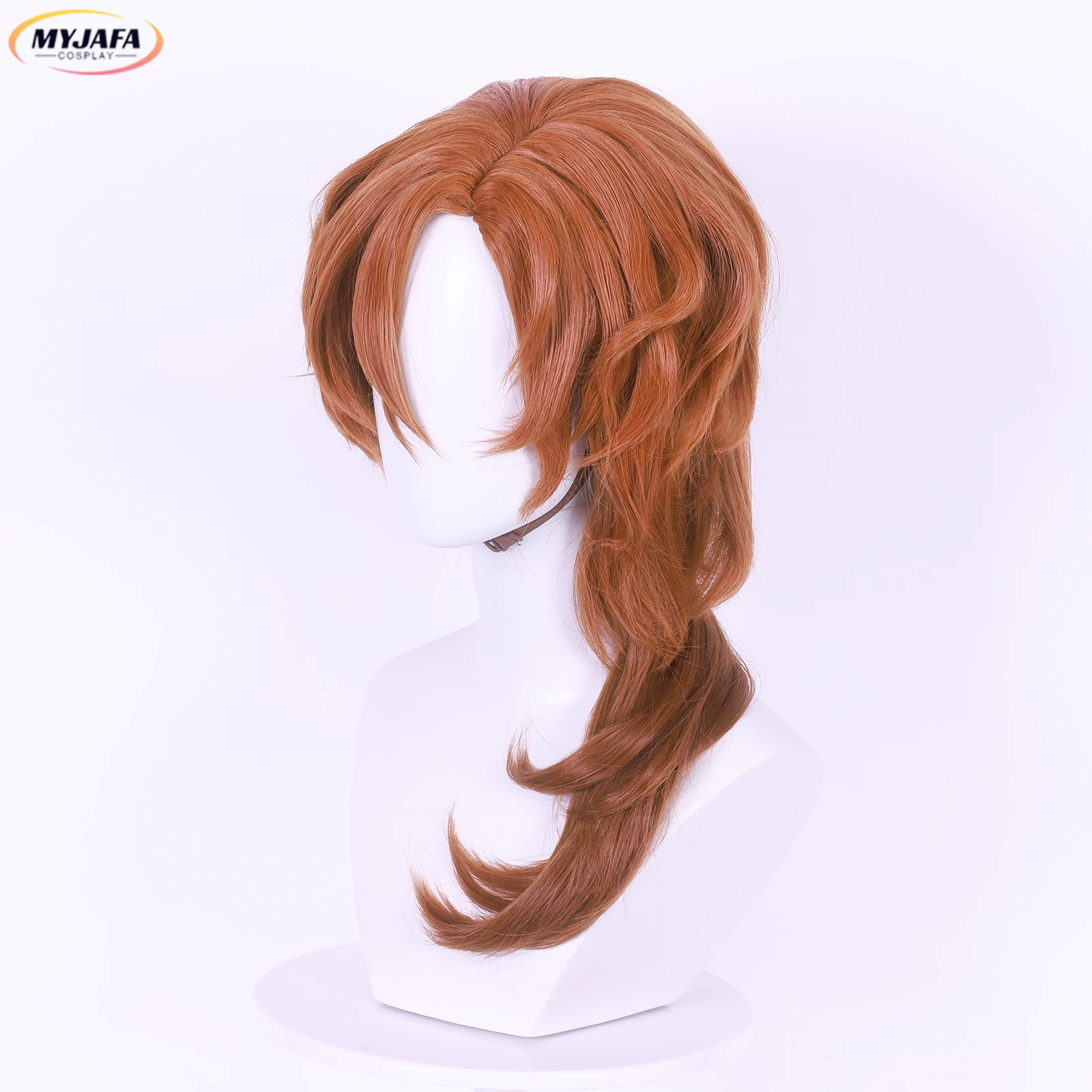 Wirklich hochwertige Anime Chuya Nakahara Chuuya Cosplay Perücke hitzebeständige Kunsthaarperücken + Perückenkappe – Detail 10