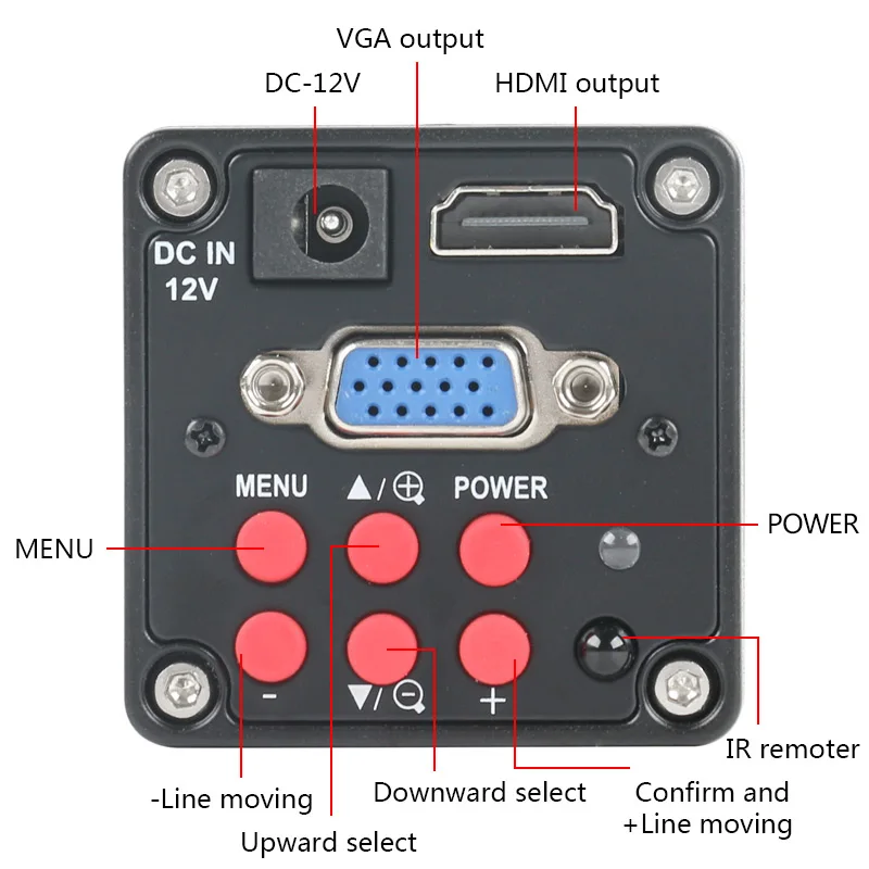 Phone PCB Soldering Repair Lab Industrial 7X 45X 90X Simul Focal Trinocular Stereo Microscope SONY IMX323 1080P VGA HDMI Camera