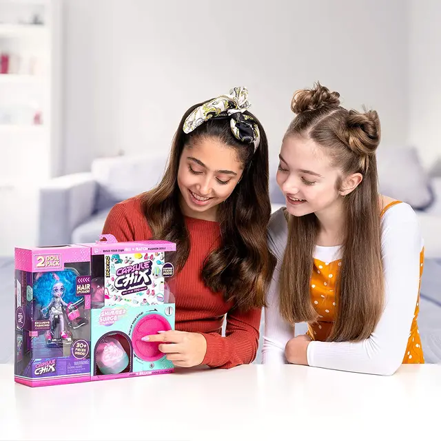 New Capsule Chix Shimmer Surge Collection Doll Surprise Dolls for Girls Children Toys Sets for Dolls Action Figure Anime 6