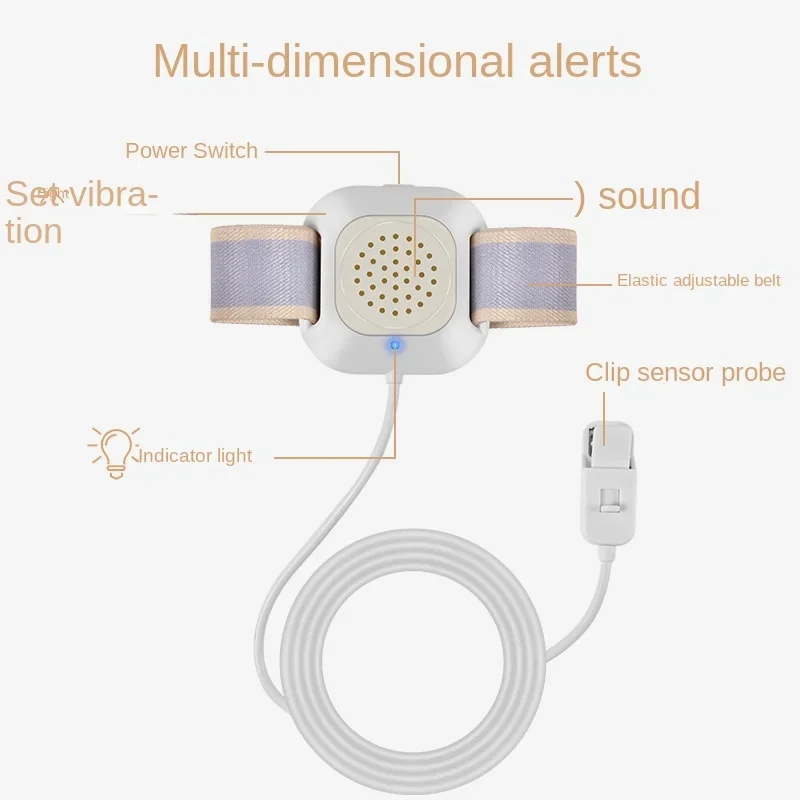 New Baby Wet Alarm For The Elderly Highly Sensitive Bedwetting Alarm Vibrating Flash Ringtone Reminder