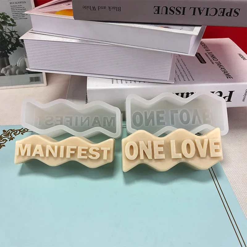 알파벳 양초 금형, 수제 DIY, 아로마 테라피 비누 아이스 큐브, 케이크 금형, 식품 등급, 실리콘 소재