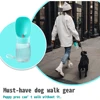 1Pcs Premium Portable Dog Water Bottle with Built-in Drinking Bowl – Leak-Proof Travel Solution for Puppies & Small Dogs 5
