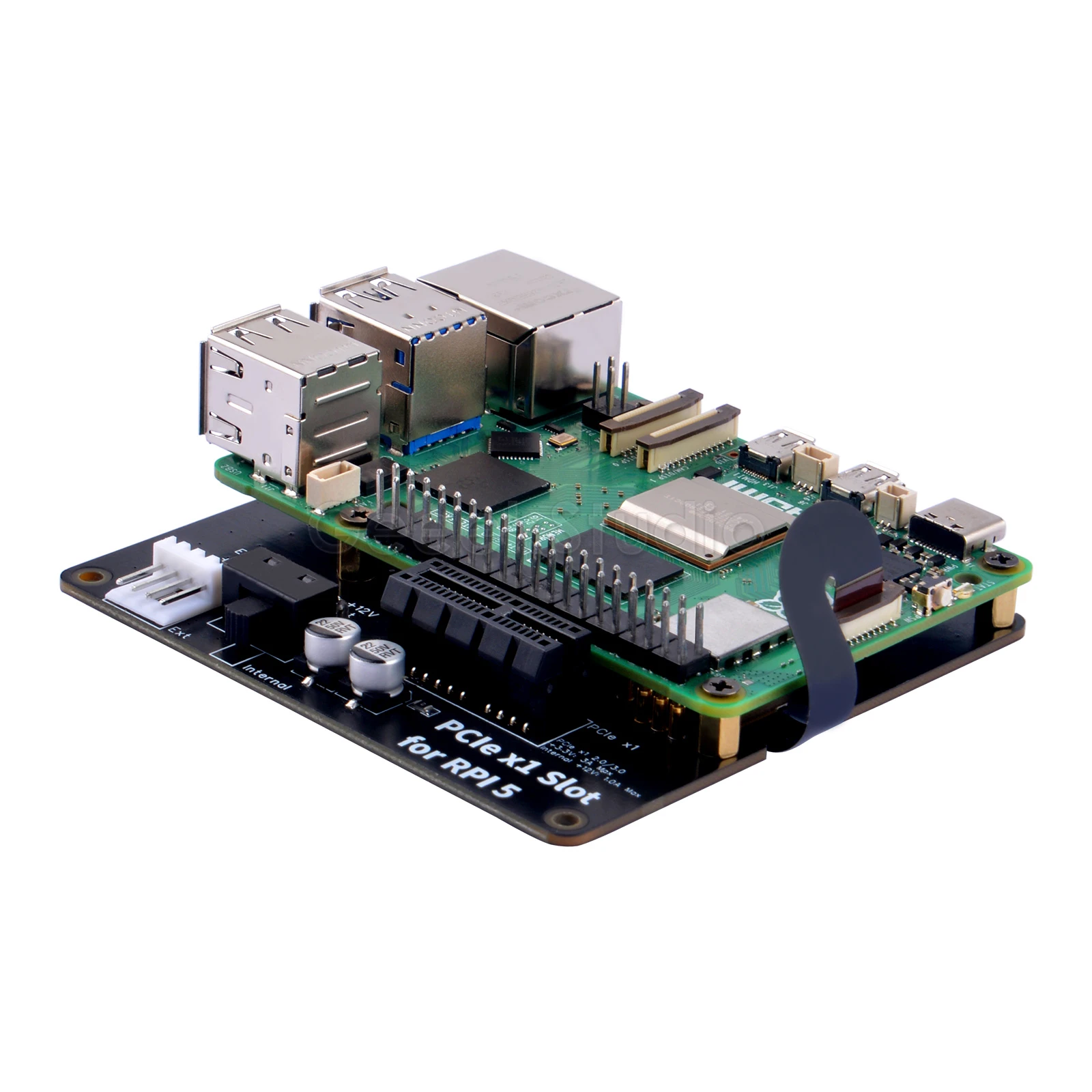 Pcie Slot Extensão Adaptador Board Raspberry pi P02 - Imagem 4
